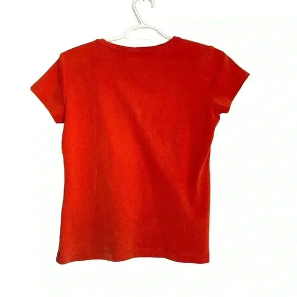 Talbots  petite, soft Pima cotton short sleeve T-shirt - Picture 2 of 3